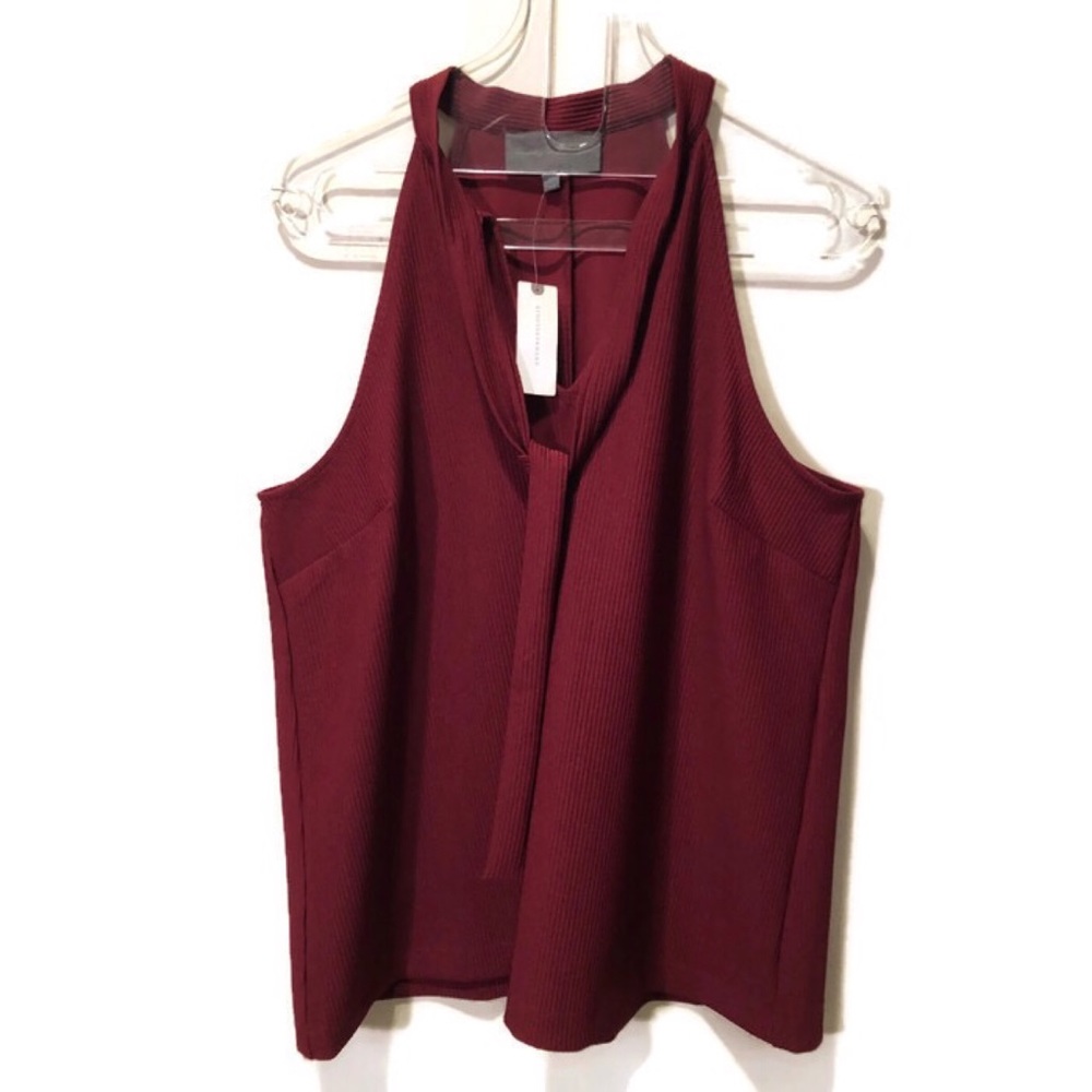 ANTHROPOLOGIE SUNDAY IN BROOKLYN SLEEVELESS TOP